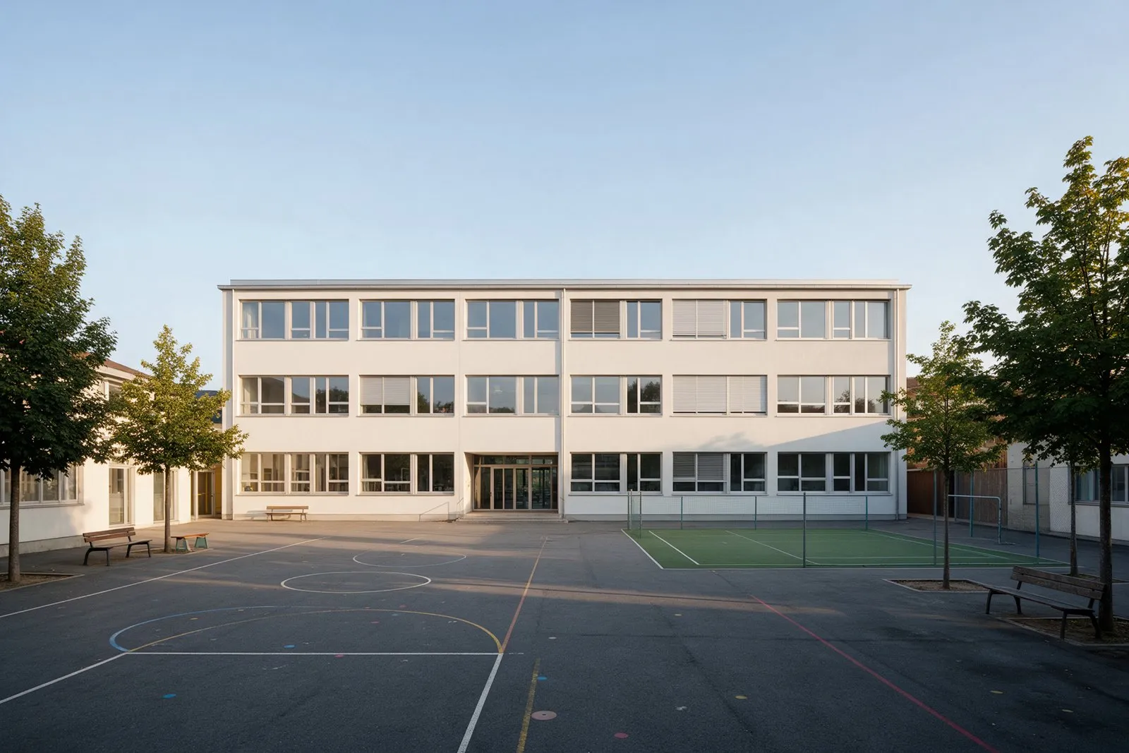 A school building in Turkey